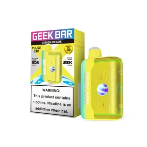 Geek Bar Pulse X2 50K Puff Disposable - Lemon Heads