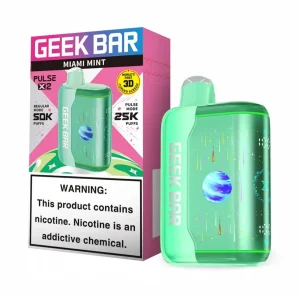 Geek Bar Pulse X2 50K Puff Disposable - Miami Mint