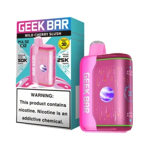 Geek Bar Pulse X2 50K Puff Disposable - Wild Cherry Slush