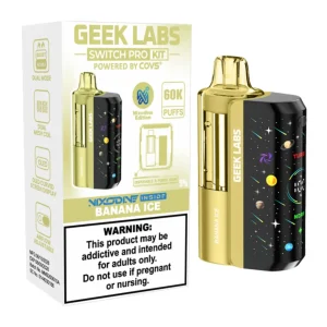 Geek Labs Switch Pro Kit 60K Puff Disposable - Banana Ice