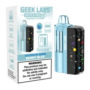 Geek Labs Switch Pro Kit 60K Puff Disposable - Berry Blue