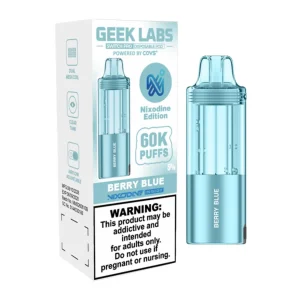 Geek Labs Switch Pro 60K Pre-Filled Replacement Pod Cartridge - Berry Blue