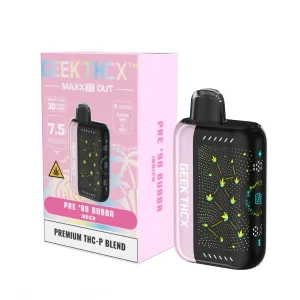 Geek THC-X MAXX OUT THCP Blend Disposable 7.5G - Pre'98-Bubba/Indica