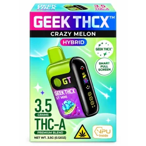 Geek THC-X Premium THC-A Blend Disposables 3.5G - Crazy Melon/Hybrid