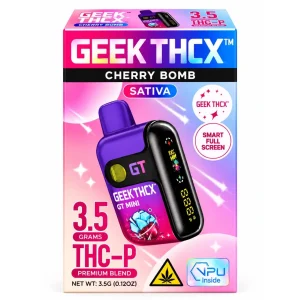 Geek THC-X Premium THC-P Blend Disposables 3.5G - Cherry Bomb/Sativa