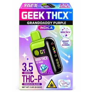 Geek THC-X Premium THC-P Blend Disposables 3.5G - Granddaddy Purple/Indica
