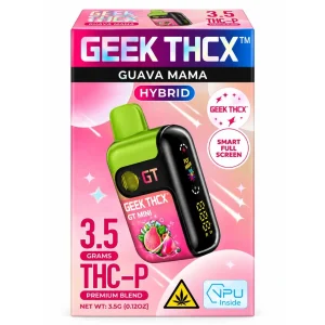 Geek THC-X Premium THC-P Blend Disposables 3.5G - Guava Mama/Hybrid