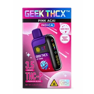 Geek THC-X Premium THC-P Blend Disposables 3.5G - Pink Acai/Indica