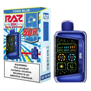 RAZ RX 50K Puff Disposable - Code Blue
