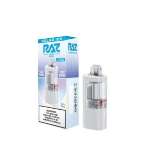 Raz VUE 50K Pre-filled Replacement Pod Cartridge - 1PK - Polar Ice