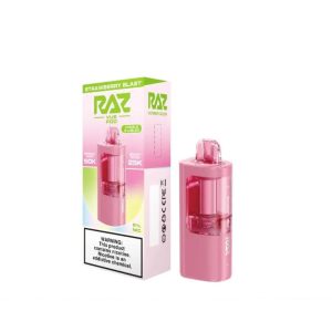 Raz VUE 50K Pre-filled Replacement Pod Cartridge - 1PK - Strawberry Blast