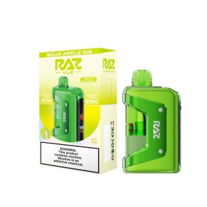 Raz VUE Kit 50K Puff Disposable - Sour Apple Ice