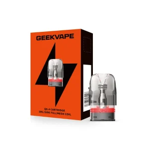 GeekVape Q Replacement Pod Cartridge V2 - 3PK - Q0.4 OHMS (Side Fill 3ML)