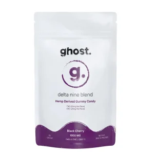 Ghost Delta Nine Blend Gummies 1000MG - Black Cherry