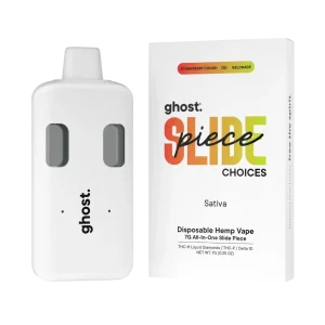 Ghost THC-H/THC-P/Delta-10 Liquid Diamonds All-In-One Slide Piece Disposable 7G