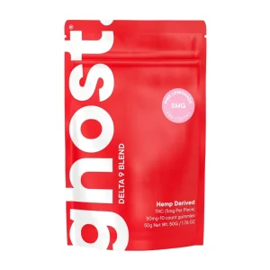 Ghost Wellness Blend Delta-9 Gummies 50MG - 10CT - Pine Lemonade