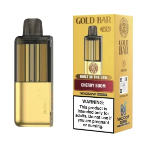 Gold Bar Max 50K Puff Pre-filled Nixodine Replacement Pod - 1PK - Cherry Boom