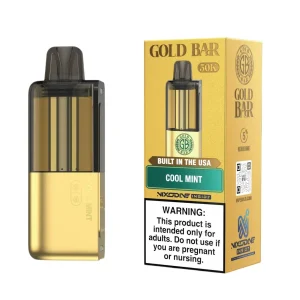 Gold Bar Max 50K Puff Pre-filled Nixodine Replacement Pod - 1PK - Cool Mint
