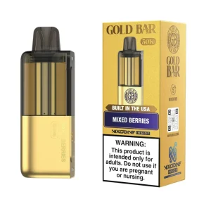 Gold Bar Max 50K Puff Pre-filled Nixodine Replacement Pod - 1PK - Mixed Berries