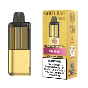 Gold Bar Max 50K Puff Pre-filled Nixodine Replacement Pod - 1PK - Pink Burst