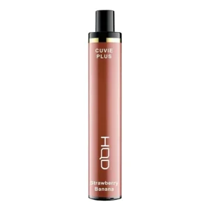 HQD Cuvie Plus 1200 Puff Disposable - Strawberry Banana