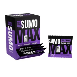 Half Bak'd D9 Max Sumo Gummies 2000MG -20CT - Berry Peach/Indica