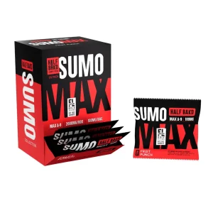 Half Bak'd D9 Max Sumo Gummies 2000MG -20CT - Fruit Punch/Indica