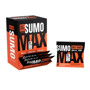 Half Bak'd D9 Max Sumo Gummies 2000MG -20CT - Strawberry Mango/Hybrid