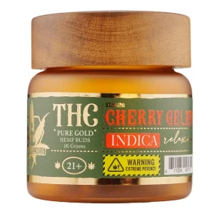 Hemp Wellness Pure Gold THC Hemp Buds 8G - Cherry Gelato/Indica