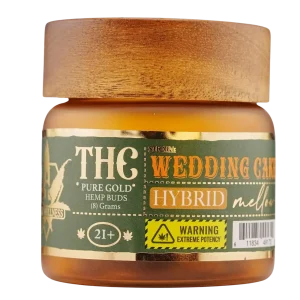 Hemp Wellness Pure Gold THC Hemp Buds 8G