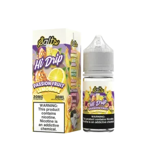 Hi Drip Salts Passion Fruit Lemonade 30ml E-Juice