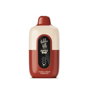 Hidden Hills x Fifty Bar 20000 Puff Disposable - Vanilla Bean Tobacco