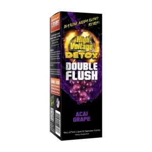 High Voltage Detox Double Flush - Acai Grape