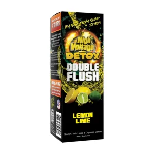 High Voltage Detox Double Flush - Lemon Lime