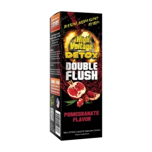 High Voltage Detox Double Flush - Pomegranate