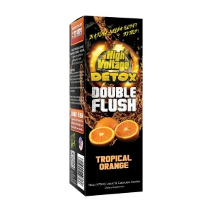 High Voltage Detox Double Flush - Tropical Orange