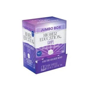 Higher Education D9 THC Live Resin Gummies 1500MG -50CT - Grape/Indica