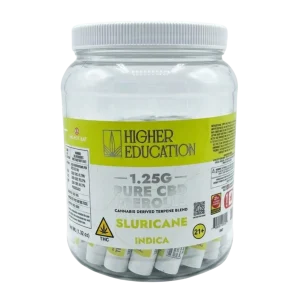 Higher Education Pure CBD Prerolls 1.25G Jar-30CT