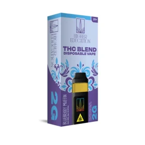 Higher Education THC Blend Disposable 2G - Blueberry Muffin/Indica