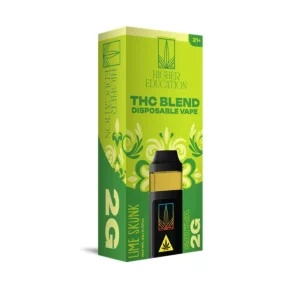 Higher Education THC Blend Disposable 2G - Lime Shunk/Sativa