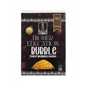 Higher Education THCP Bubble Hash Dabs 2G -1PK - Garlic Cookies/Hybrid