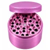 Human Grade 4 Piece Aluminum W/ Rubber Grinder - Image 3