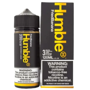 Humble Fried Banana 120ml Tobacco Free Nicotine E-Juice