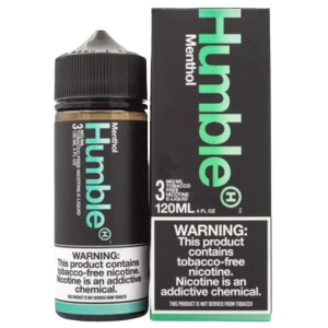 Humble Menthol 120ml Tobacco Free Nicotine E-Juice