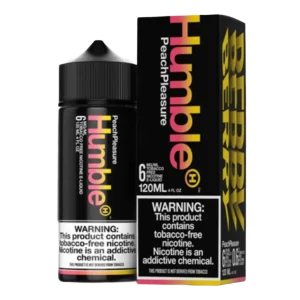 Humble Peach Pleasure 120ml Tobacco Free Nicotine E-Juice