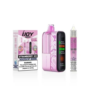 IJoy XP Nixodine 100K Puff Disposable Kit/15ml Bottle - Strawberry Ice