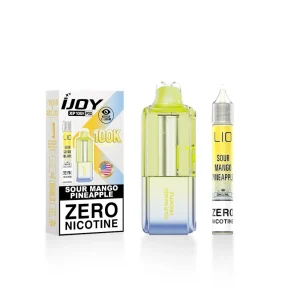 IJoy XP100K /15ml Bottle Zero Nicotine Pre-Filled Replacement Pod Cartridge - 1PK - Sour Mango Pineapple