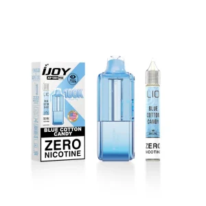 IJoy XP100K /15ml Bottle Zero Nicotine Pre-Filled Replacement Pod Cartridge - 1PK - Blue Cotton Candy