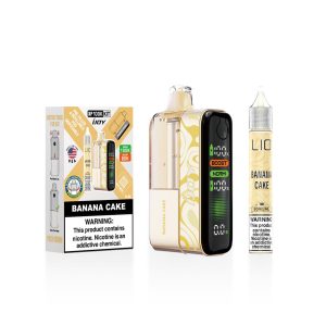 IJoy XP100K Puff Disposable Kit/15ml Bottle - Banana Cake