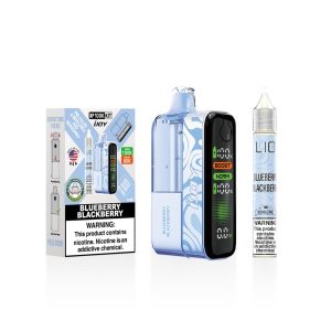 IJoy XP100K Puff Disposable Kit/15ml Bottle - Blueberry Blackberry